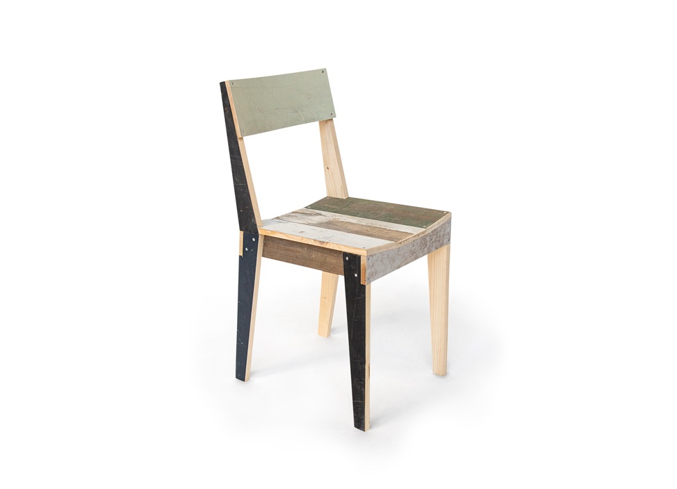 【PIET HEIN EEK / ピート・へイン・イーク】OAK CHAIR IN SCRAPWOOD オーク チェア イン スクラップウッド