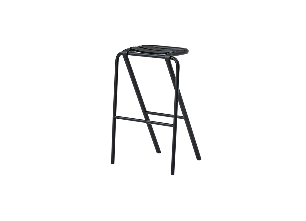 【DUENDE / デュエンデ】BENT HIGH STOOL ベント ハイスツール / ブラック