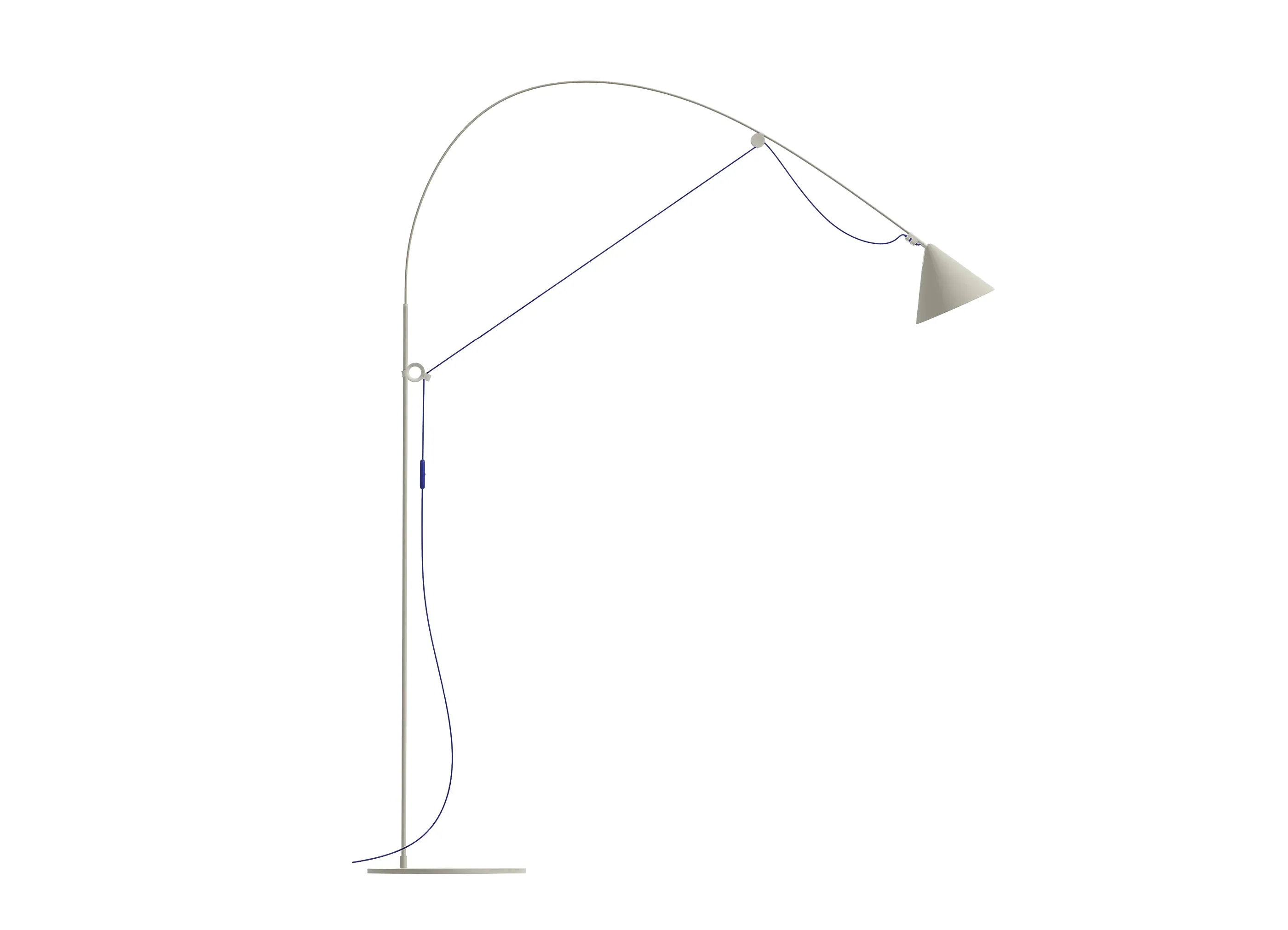 【Midgard Licht / ミッドガルド リヒト】AYNO FLOOR LAMP フロアランプ / グレーフレーム