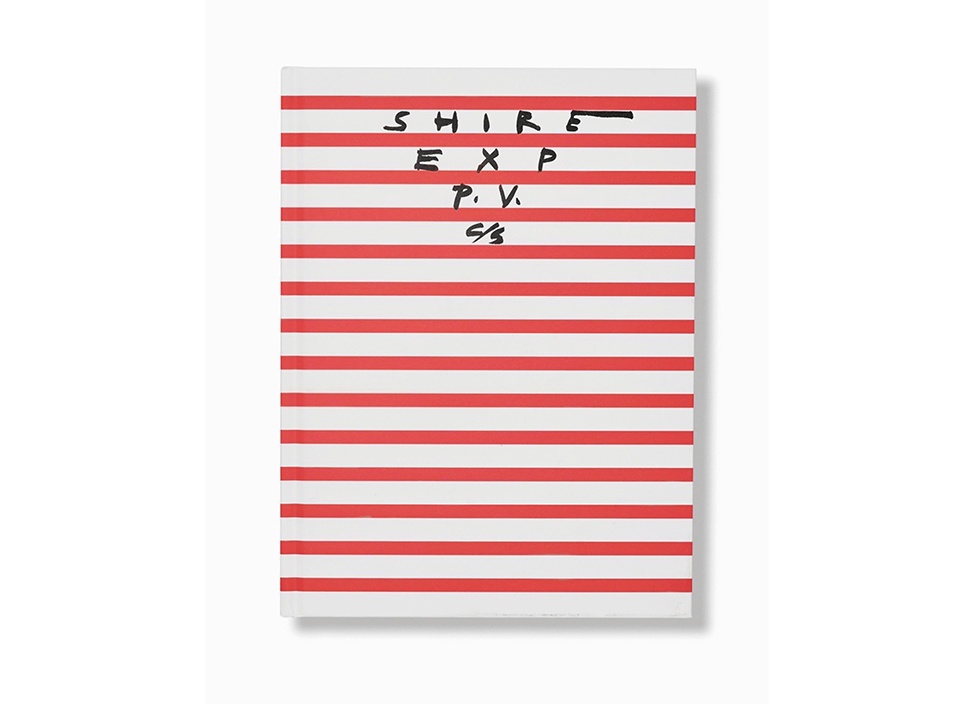 【Peter Shire / ピーター シャイアー】BOOK RED 書籍 " S/C .V.P EXP SHIRE" / レッド