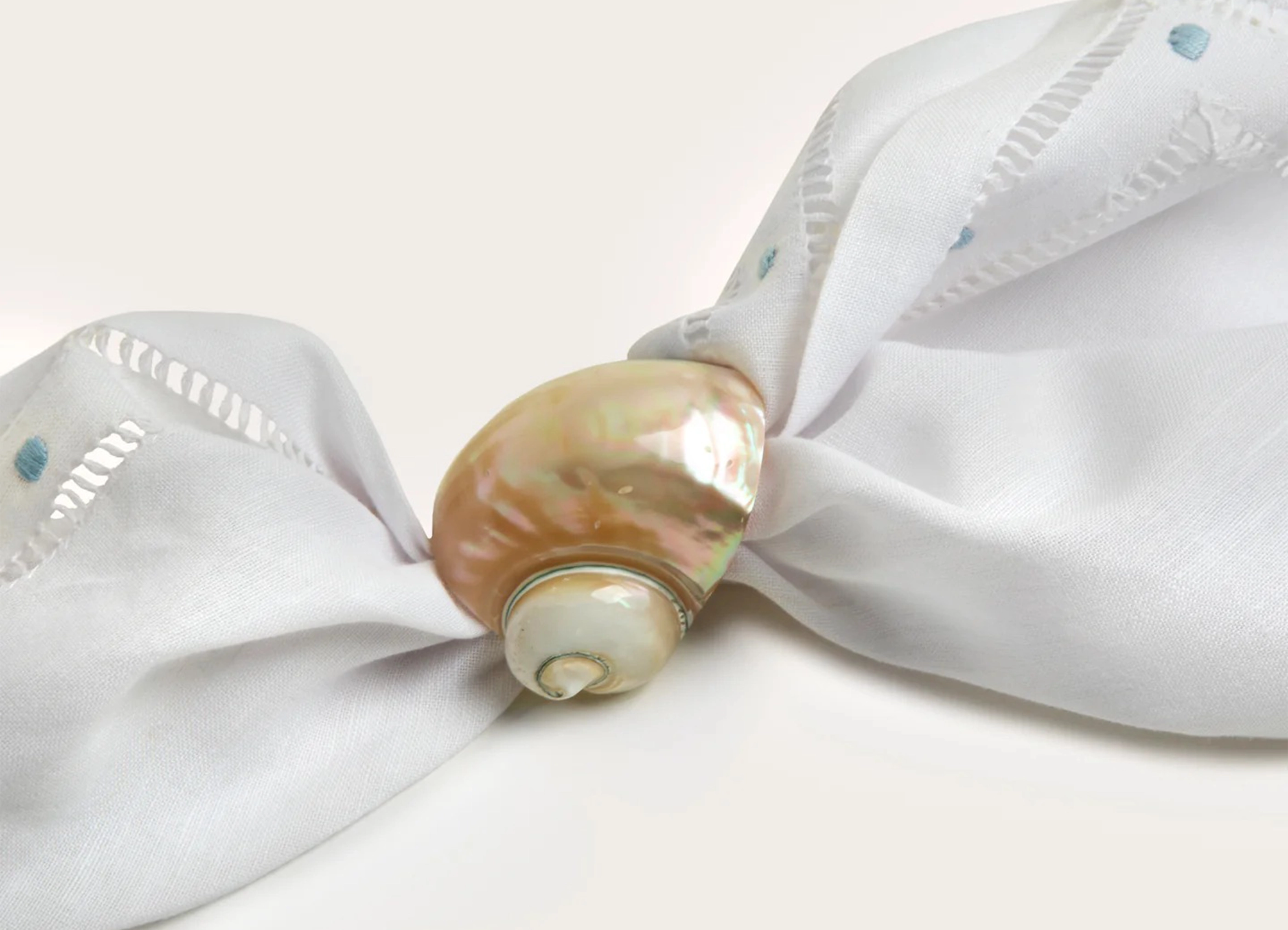 【GOHAR WORLD /  ゴハー・ワールド】NAPKIN RINGS SHELL ナプキンリング