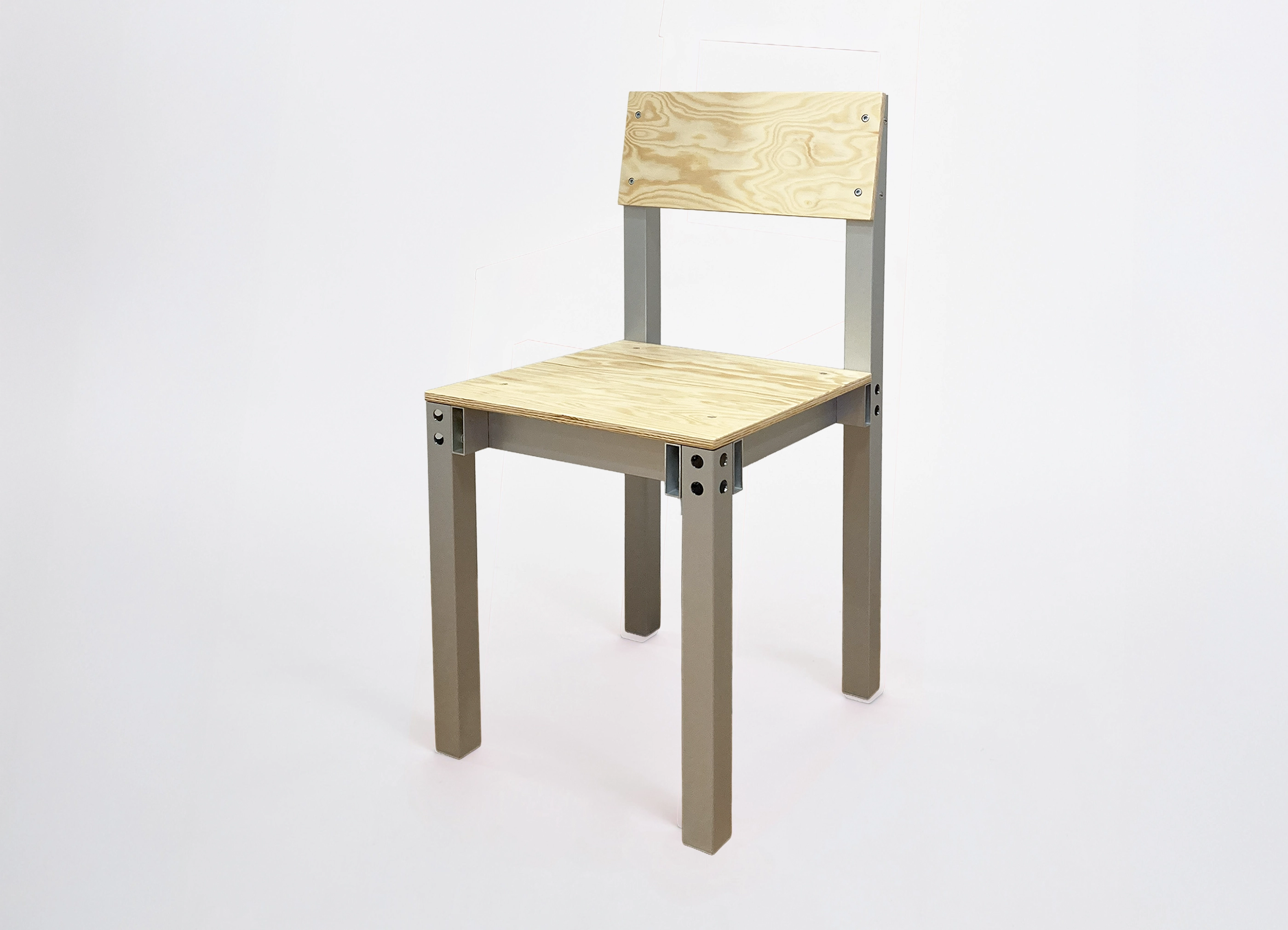 【別注 JOY OBJECTS/ ジョイオブジェクツ】CHAIR ONE Alu & CIBONE チェア