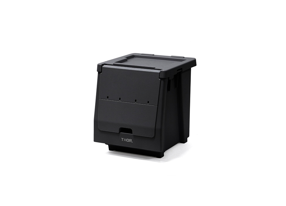 【THOR / ソー】Stacking Shelf Container Set コンテナ 20L / ブラック