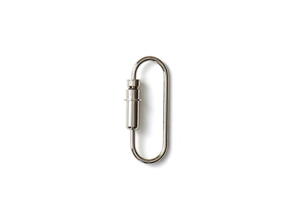 【CANDY DESIGN & WORKS / キャンディデザインアンドワークス】カラビナ Bullet Carabiner / ニッケル