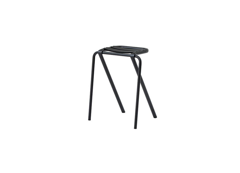 【DUENDE / デュエンデ】BENT LOW STOOL ベント スツール / ブラック