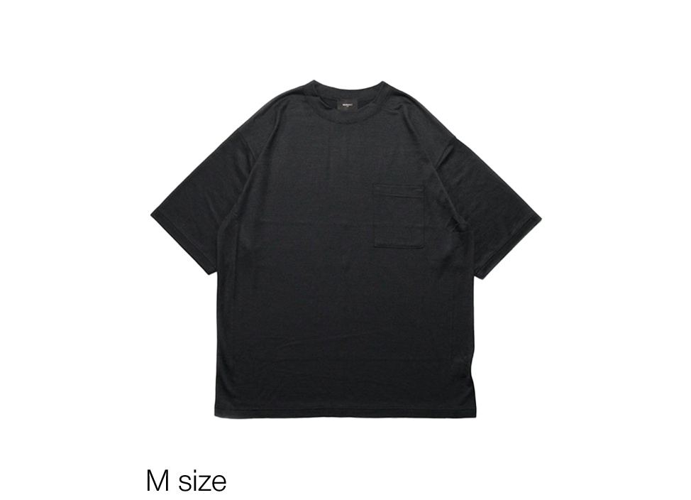 【Wrapinknot wool wear / ラッピンノット ウール ウェア】Pocket T-Shirt Tシャツ