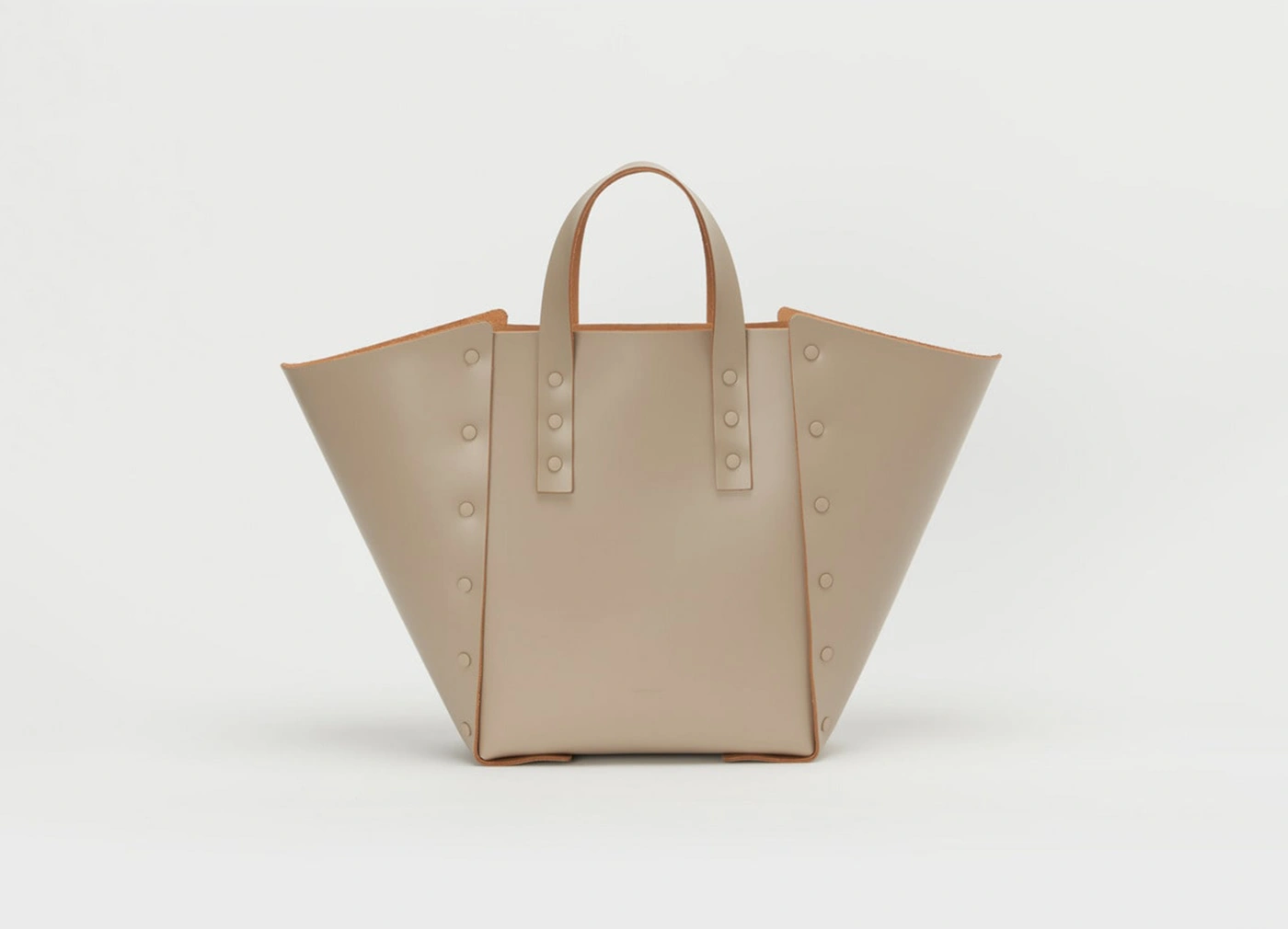 【Hender Scheme / エンダースキーマ】assemble hand bag wide M アッセンブルハンドバッグ ワイドM / ベージュ