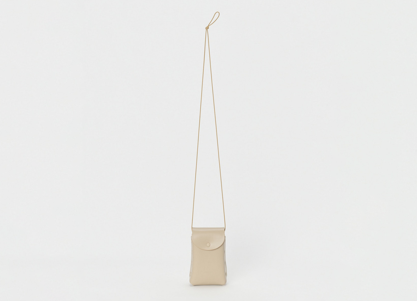 【Hender Scheme / エンダースキーマ】assemble borsetta tall ショルダー ポーチ / ベージュ