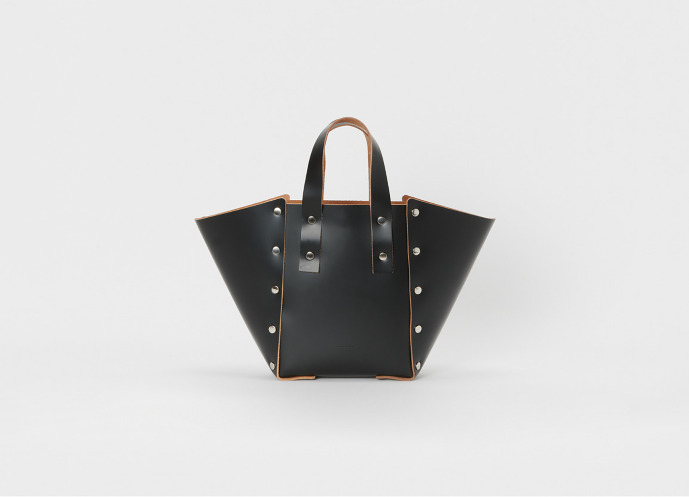 【Hender Scheme / エンダースキーマ】assemble hand bag wide S アッセンブル ハンドバッグ ワイド S / ブラック