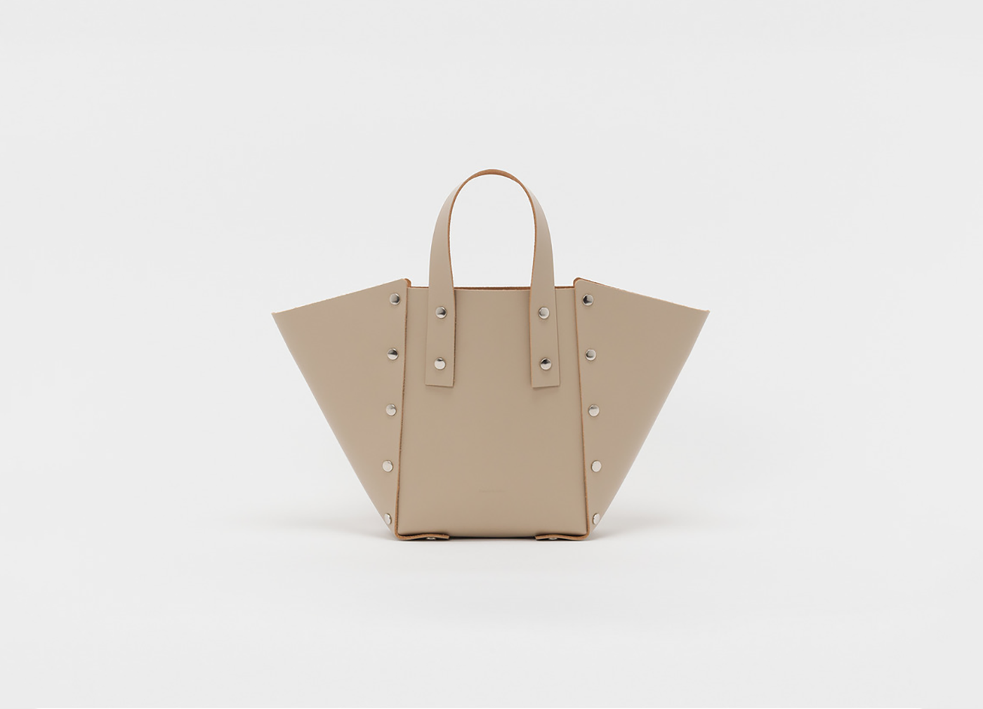 【Hender Scheme / エンダースキーマ】assemble hand bag wide S アッセンブル ハンドバッグ ワイド S / ベージュ