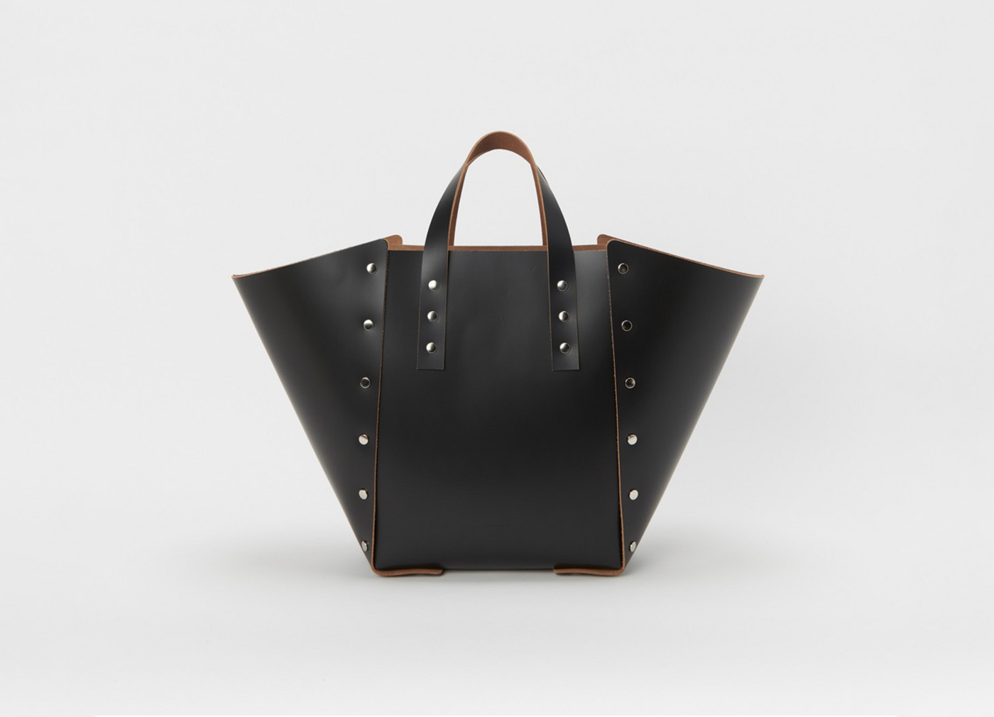 【Hender Scheme / エンダースキーマ】assemble hand bag wide M アッセンブル ハンドバッグ ワイド M / ブラック