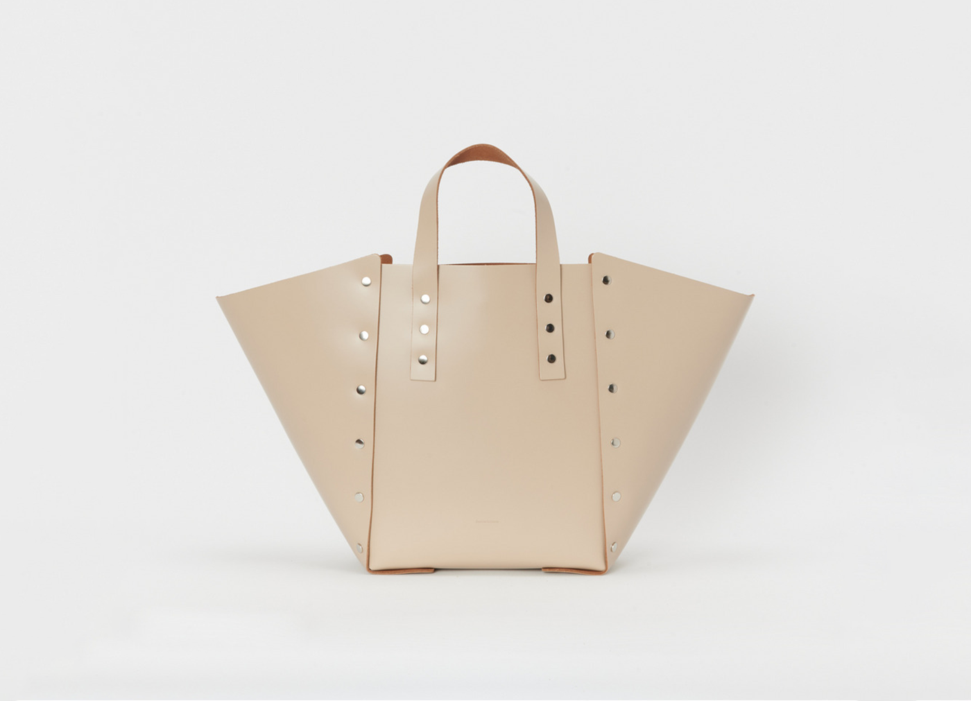 【Hender Scheme / エンダースキーマ】assemble hand bag wide M アッセンブル ハンドバッグ ワイド M / ベージュ