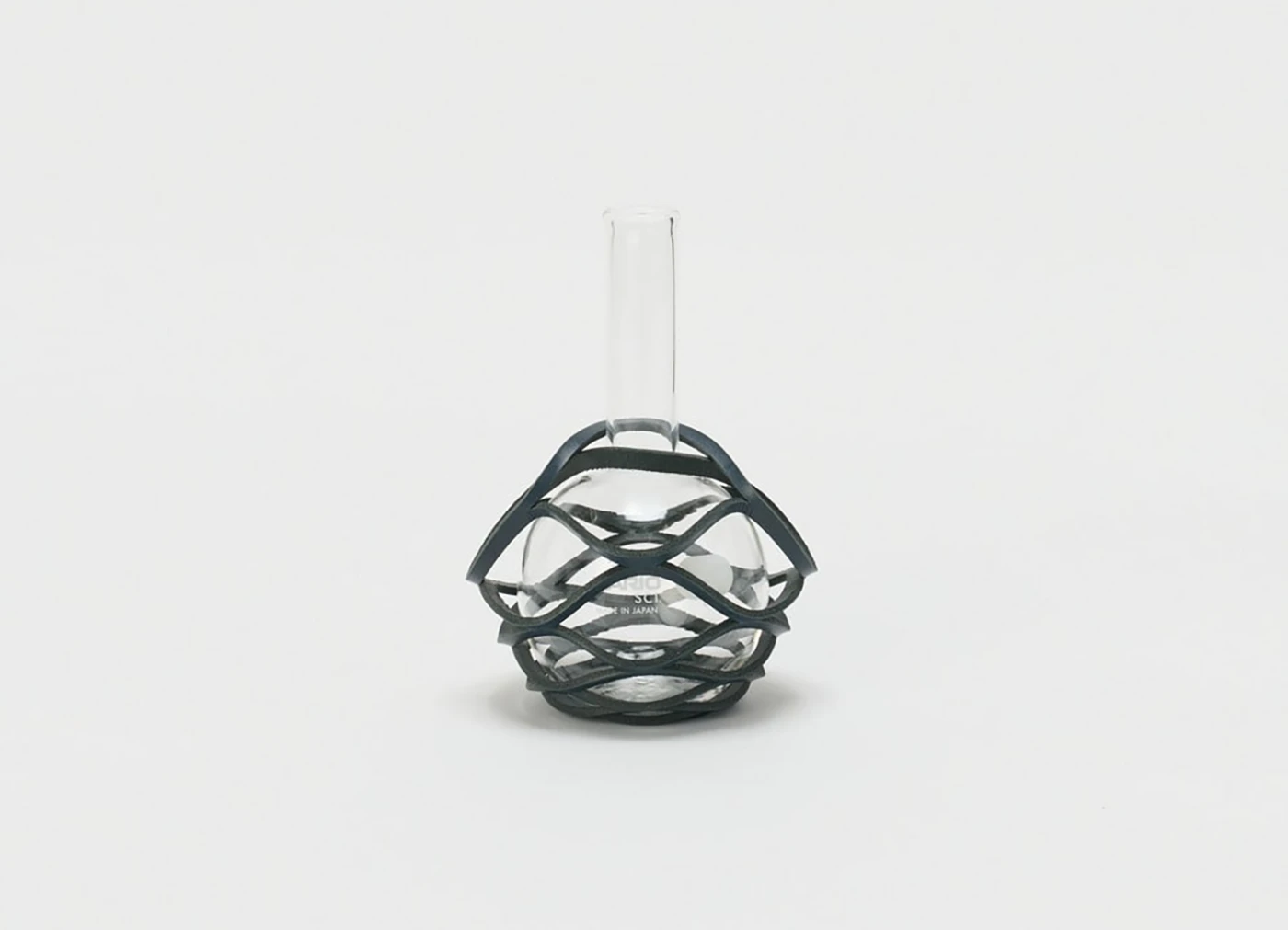 【Hender Scheme / エンダースキーマ】化瓶：Flat-bottom flask 花器 300ml / ダークネイビー