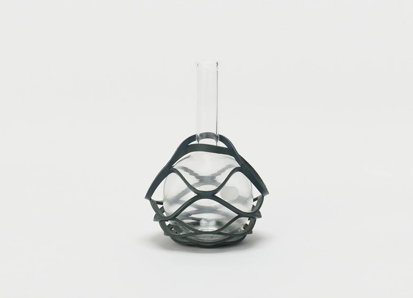 【Hender Scheme / エンダースキーマ】化瓶：Flat-bottom flask 花器 500ml / ダークネイビー