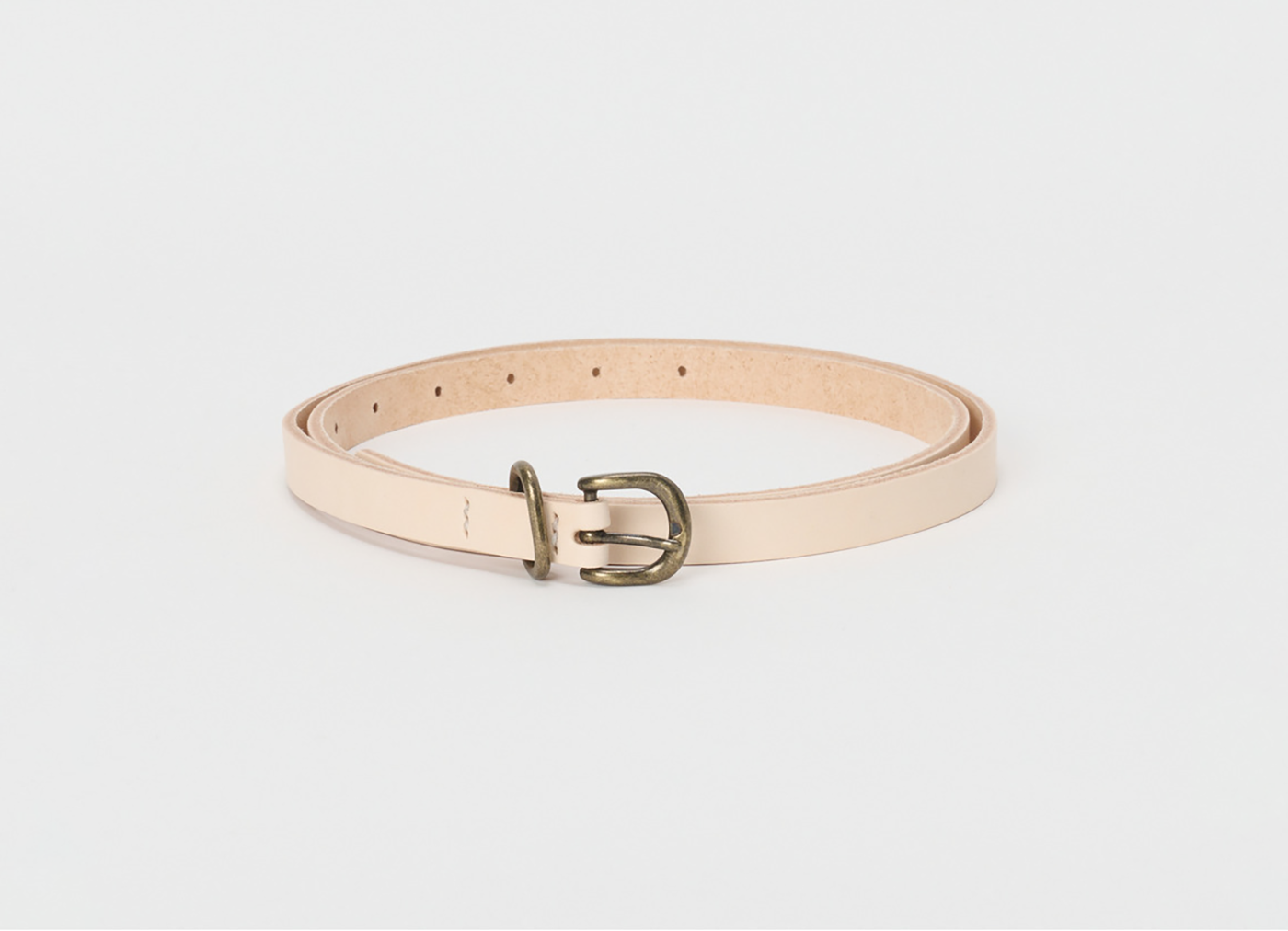 【Hender Scheme / エンダースキーマ】tail belt ベルト / ナチュラル