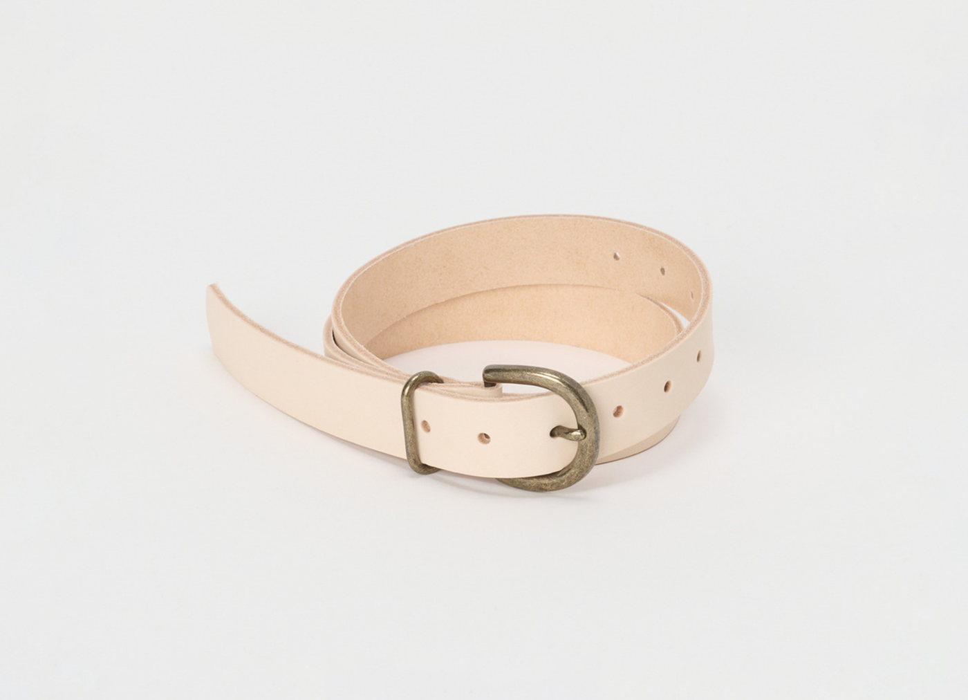 【Hender Scheme / エンダースキーマ】tanning belt ベルト / ナチュラル