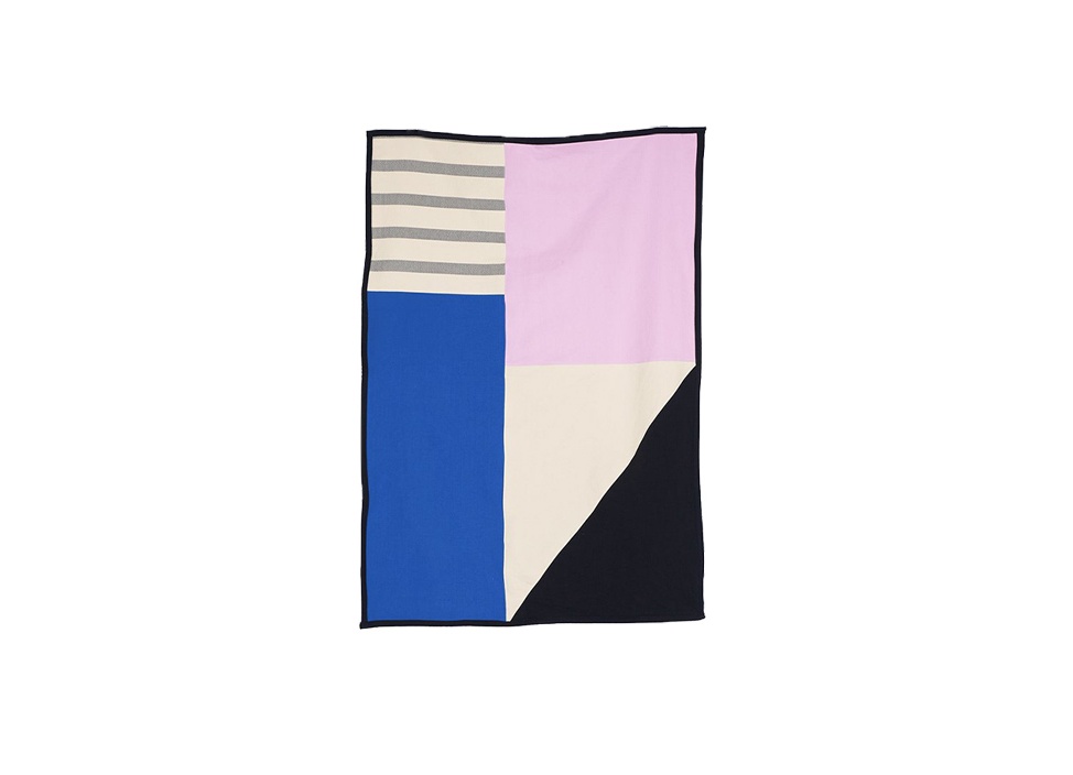 【loomer / ルーマー】Sashiko Patchwork Ket スロー ブランケット Small