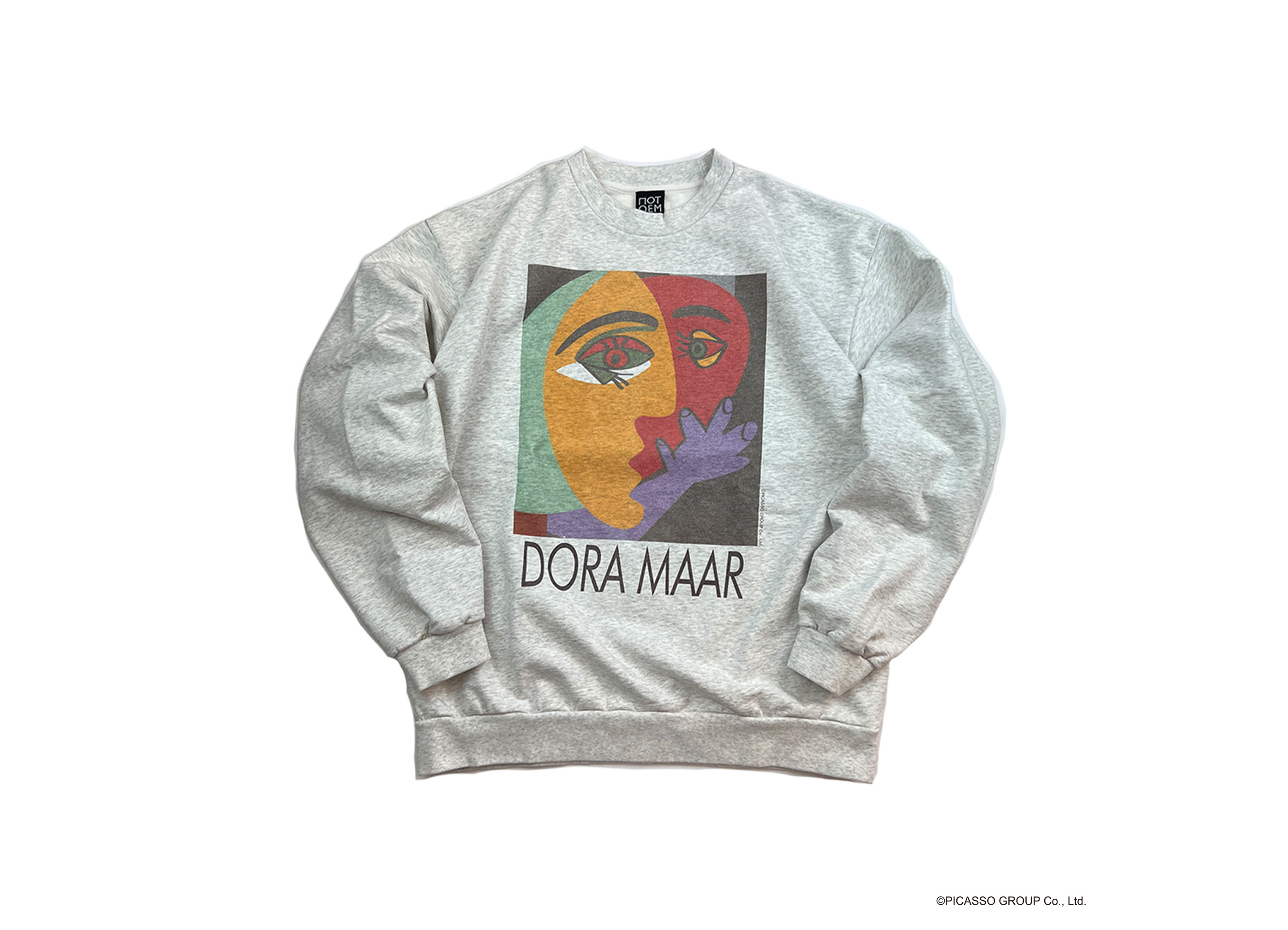 【NOT OEM / ノット オーイーエム】DORA / スウェット アッシュグレー