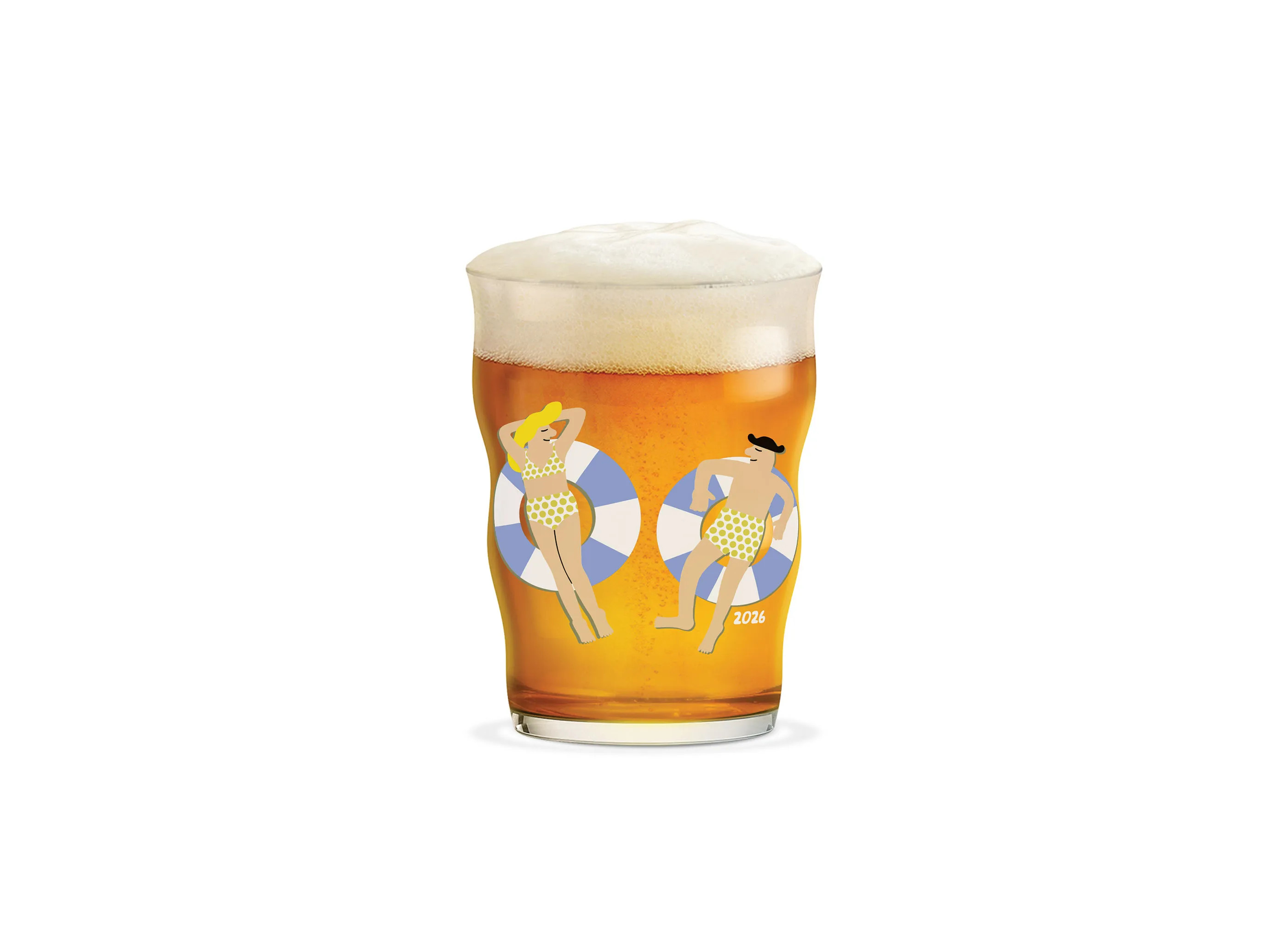 【HOLMEGAARD×MIKKELLER / ホルムガード×ミッケラー】パイント ビアグラス 2026 400ml