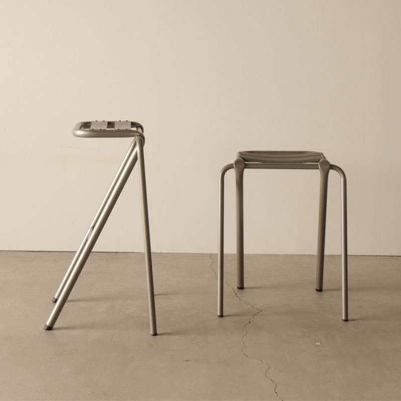 【DUENDE / デュエンデ】BENT HIGH STOOL ベント ハイスツール / ホワイト