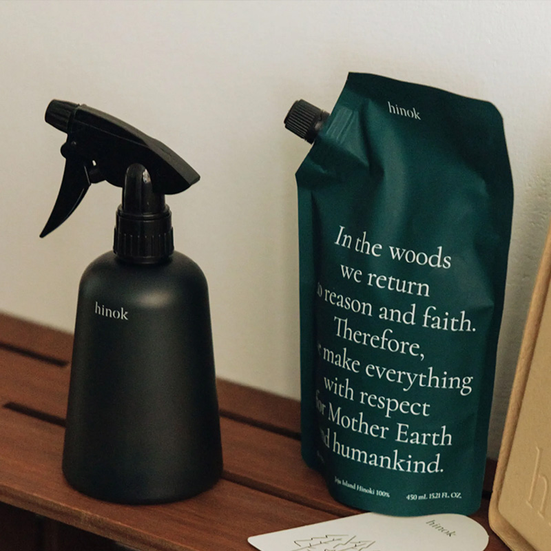 【hinok / ヒノック】The Spray 450ml Set box 消臭・芳香スプレーセットボックス